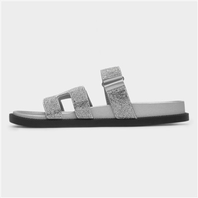 Alora Womens Silver Sandal