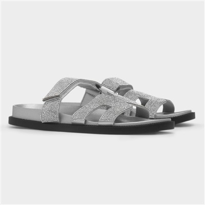Alora Womens Silver Sandal