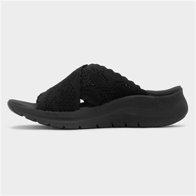 Arch Fit Womens Black Mule Sandal