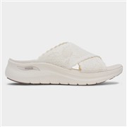 Skechers Arch Fit Womens Off White Mule Sandal (Click For Details)