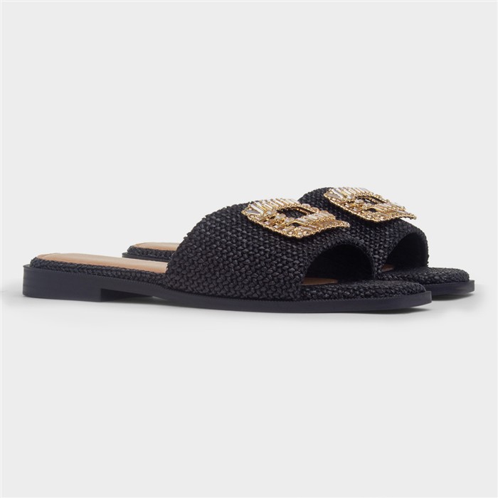 Ottilie Womens Black Sandal