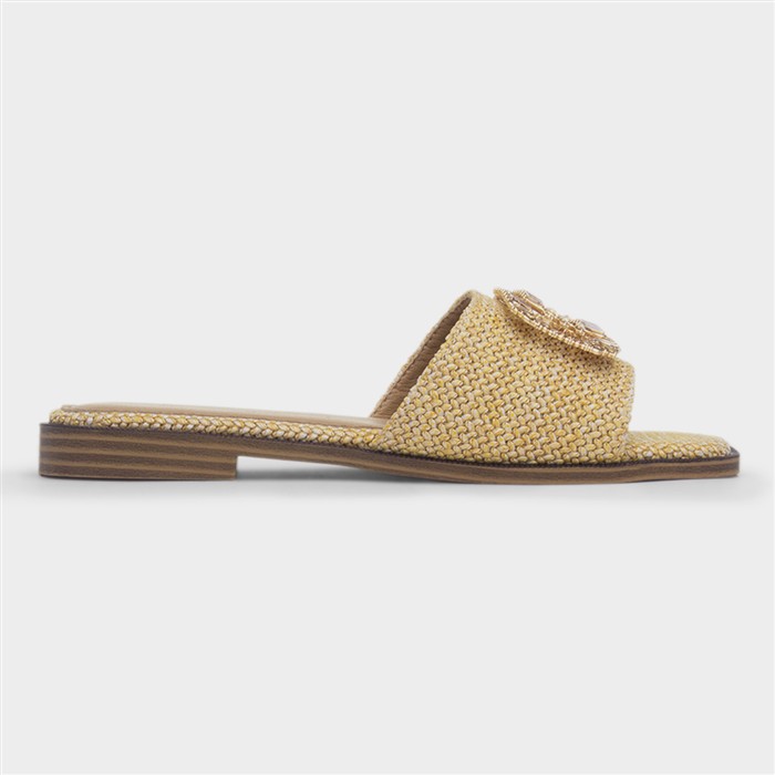 Truffle Collection Women's Beige Ottilie Camel Sandal Size 7