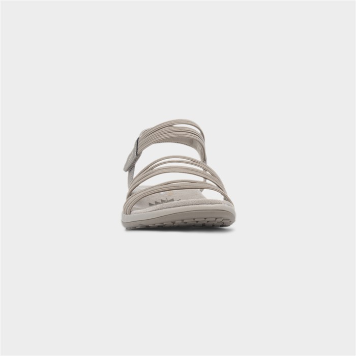 Reggae Slim Womens Taupe Sandal
