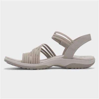 Reggae Slim Womens Taupe Sandal