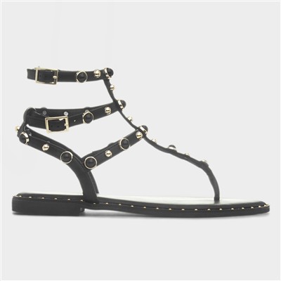 Jolie Womens Black Sandal