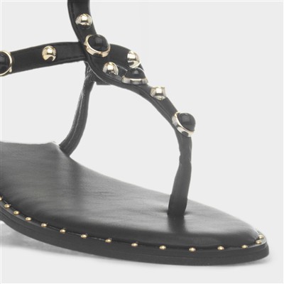 Jolie Womens Black Sandal