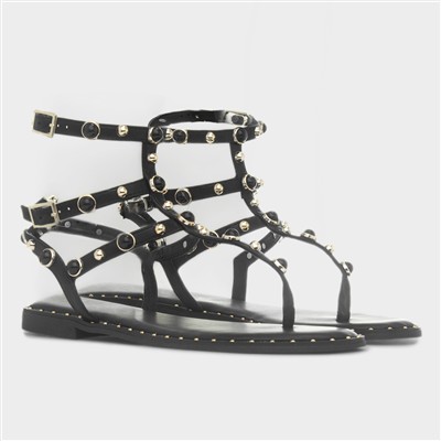 Jolie Womens Black Sandal