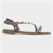 Truffle Collection Hailey Womens Brown Flat Sandal (Click For Details)
