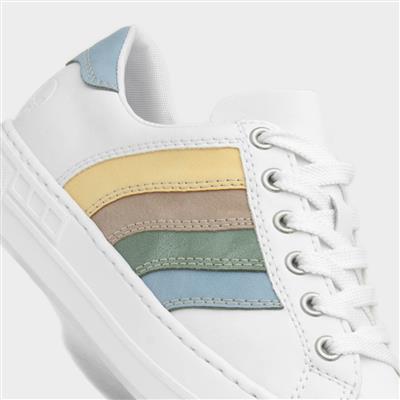 Antistress Womens White Casual Shoe