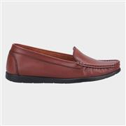 Fleet & Foster Womens Tiggy Tan Leather Loafer (Click For Details)