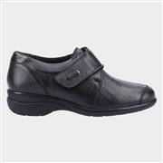 Cotswold Cranham Womens Black Leather Shoe (Click For Details)