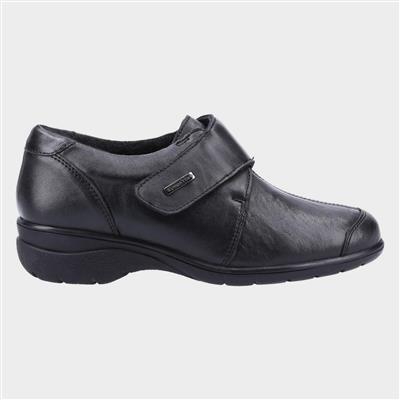 Cranham Womens Black Leather Shoe