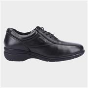 Cotswold Salford Womens Black Leather Lace Up Shoe (Click For Details)