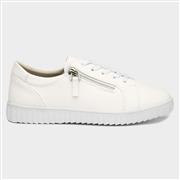 Cushion Walk Genoa Womens Off White Lace Up Shoe (Click For Details)