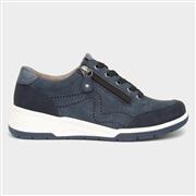 Relife Simone Womens Navy Lace Casual Shoe (Click For Details)