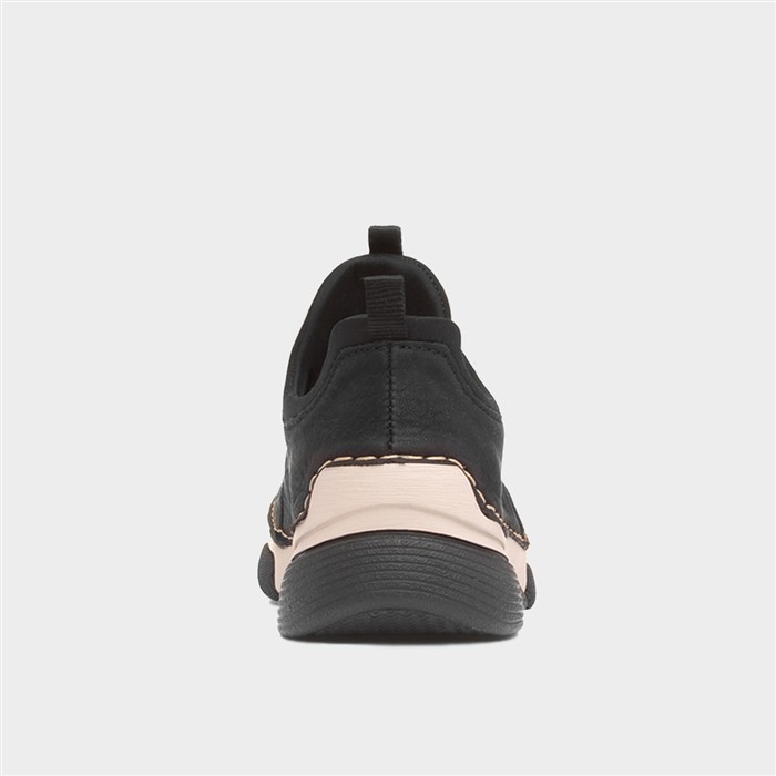 Stuttgart Antistress Womens Black Zip Shoe