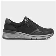 Relife Isabella Womens Black Lace Up Casual Shoe (Click For Details)