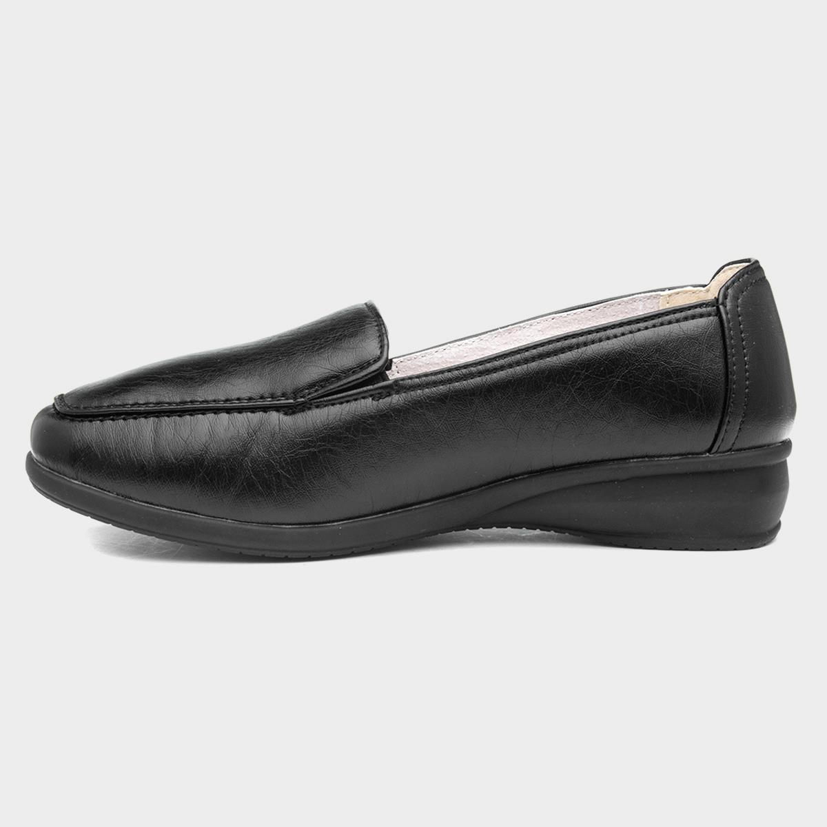 Comfort Plus Sally Womens Black Shoe120254 Shoe Zone