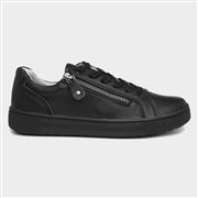 Jana Softline Womens Black Casual Shoe (Click For Details)