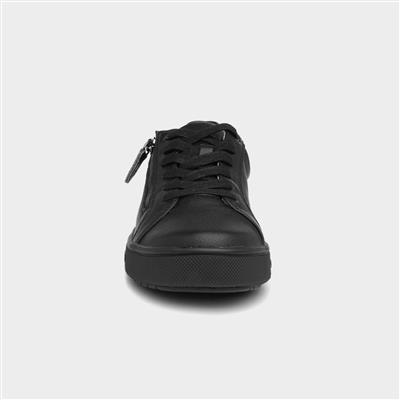 Softline Womens Black Casual Shoe