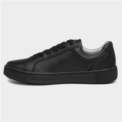 Softline Womens Black Casual Shoe