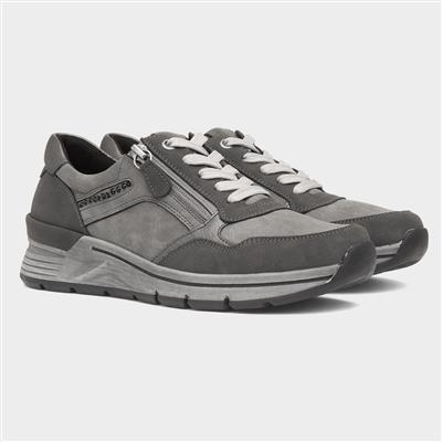 Isabella Womens Grey Casual Shoe