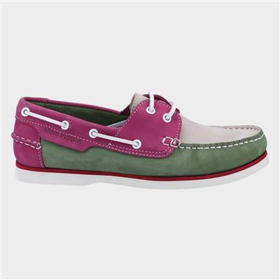 Womens Hattie Multi Colour Boat Shoe