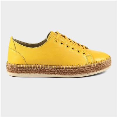 Malden Womens Mustard Leather Shoe