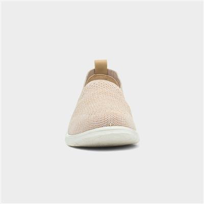 Leona Womens Beige Casual Shoe
