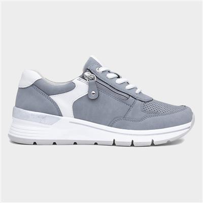 Bluebell Womens Light Blue Casual Trainer