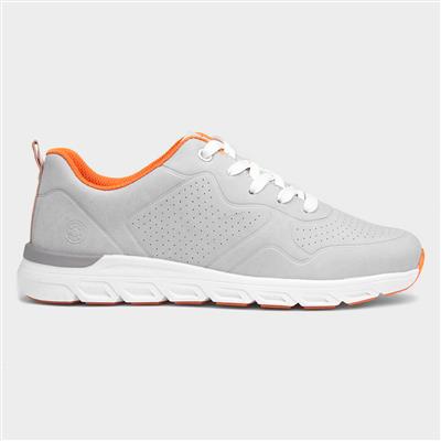 Orchid Grey Womens Lace Up Casual Shoe