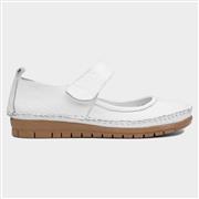 Lotus Tai Womens White Leather Casual Shoe (Click For Details)