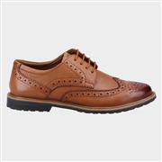 Hush Puppies Womens Verity Brogue in Tan (Click For Details)