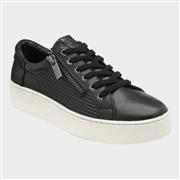 Lotus Stroud Womens Black Leather Casual Shoe (Click For Details)