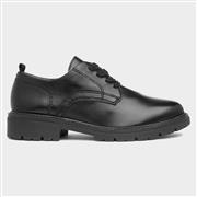 Soft Line Womens Black Lace Up Wide Fit Shoe (Click For Details)