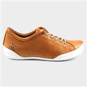 Lunar Carrick Womens Tan Leather Casual Shoe (Click For Details)