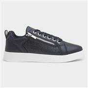Cushion Walk Macy Womens Navy Lace Up Casual Shoe (Click For Details)