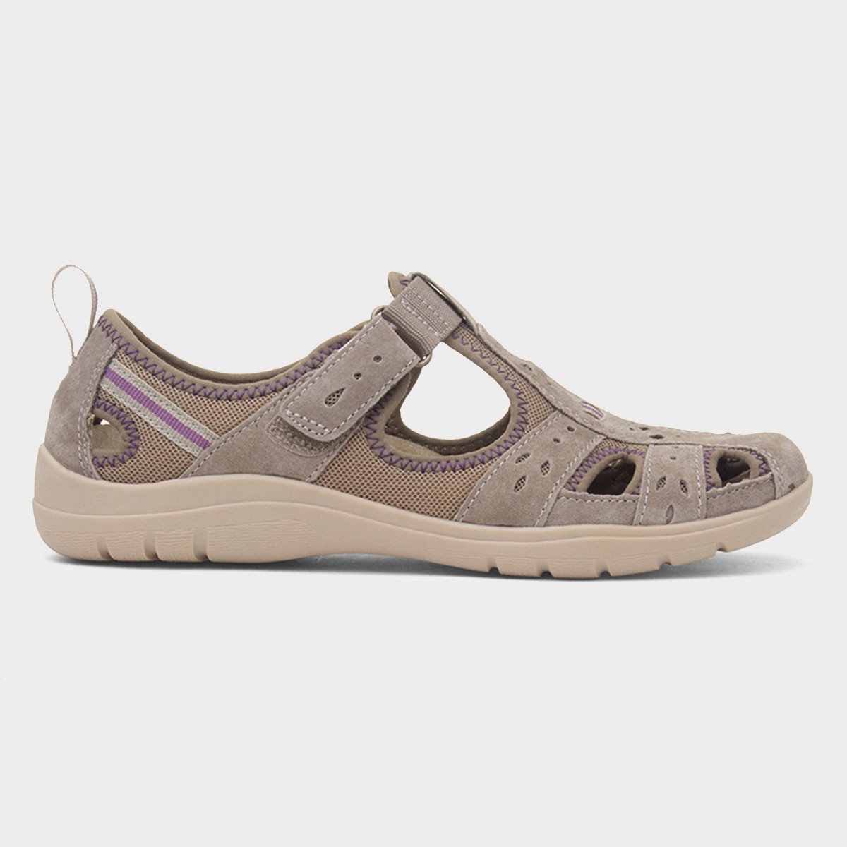 Cleveland Womens Sand Easy Fasten Shoe