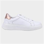 Hush Puppies Camille Womens White Casual Trainer (Click For Details)
