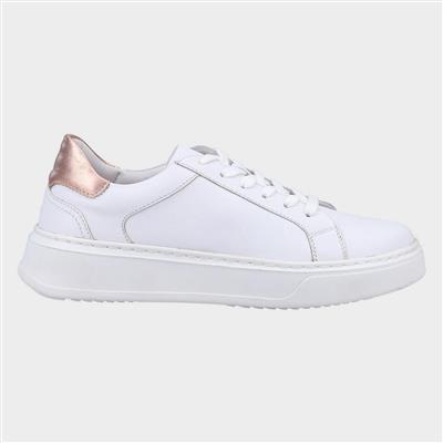 Camille Womens White Casual Trainer