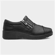 Softlites Daryl Womens Black Casual Shoe (Click For Details)