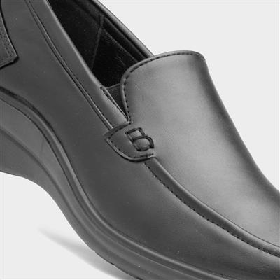 Womens Black Slip On Shoes