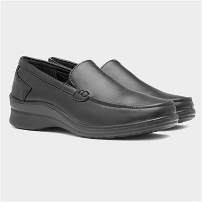 Womens Black Slip On Shoes
