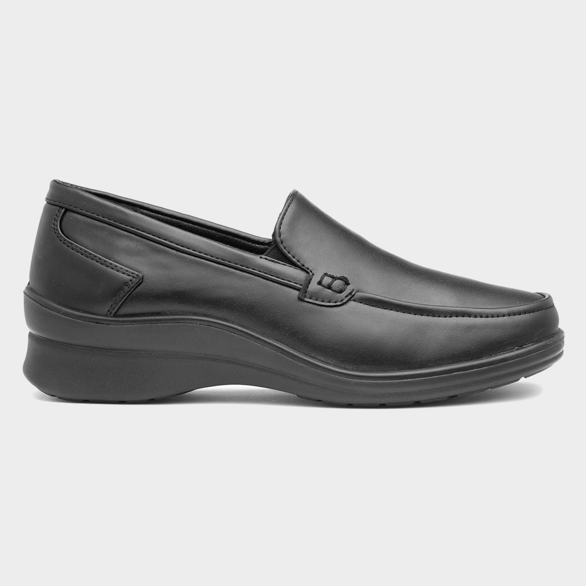 Womens Black Slip On Shoes