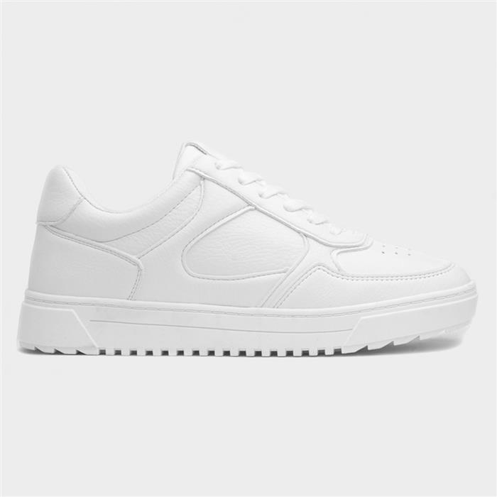 White Pull On Womens Trainers Osaga Dani Womens White Casual
