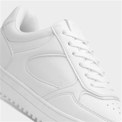 Dani Womens White Casual Trainer