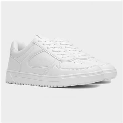 Dani Womens White Casual Trainer