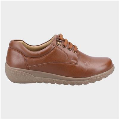 Cathy Womens Tan Leather Shoe