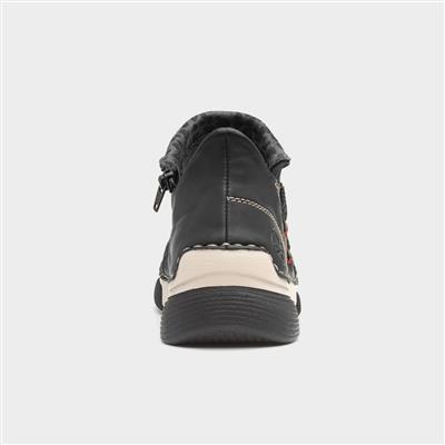 Womens Black Casual Shoe