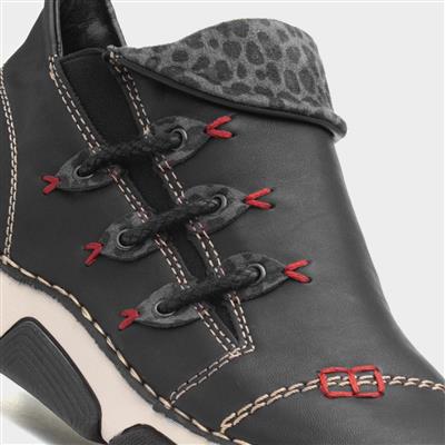 Womens Black Casual Shoe